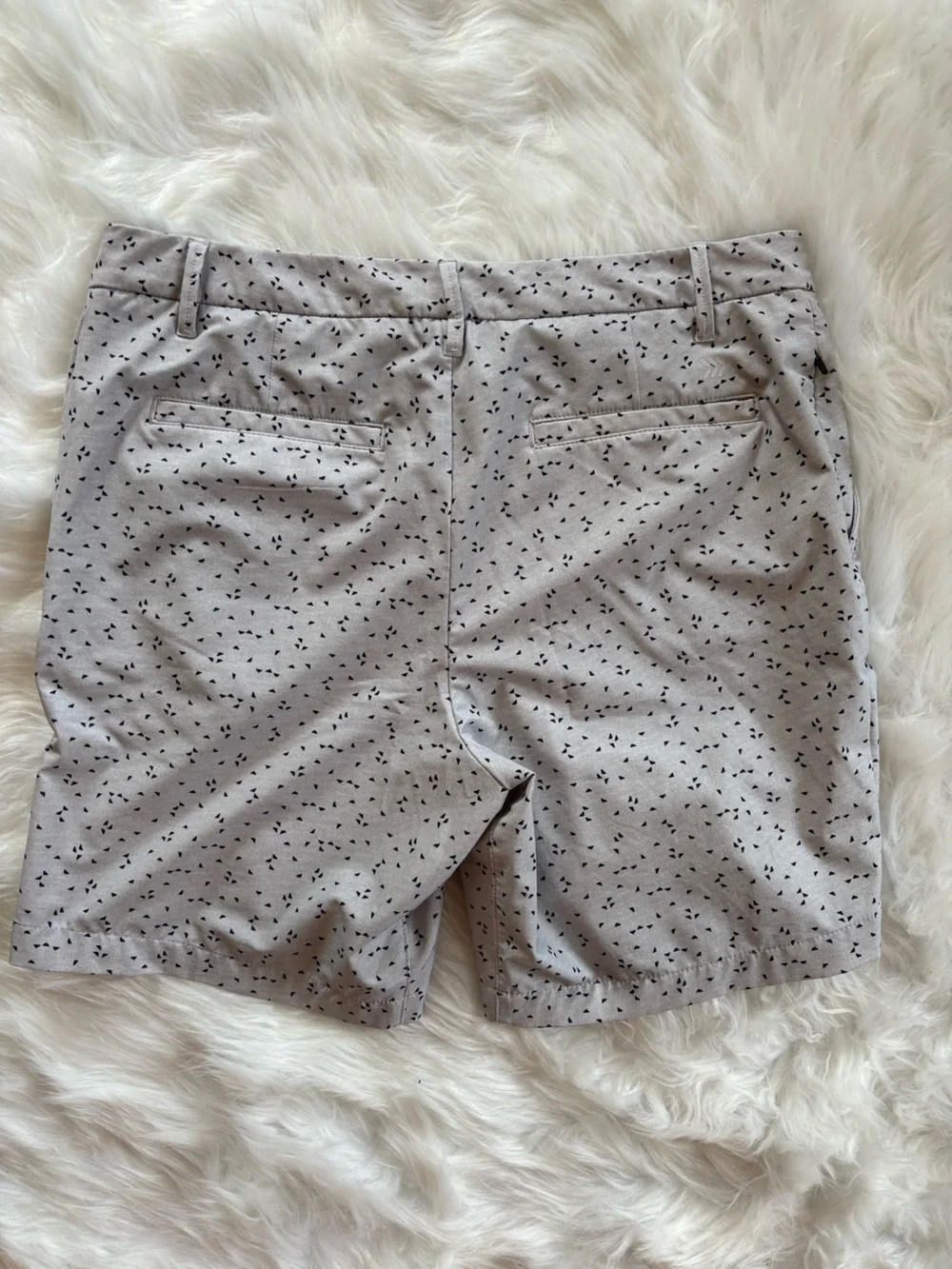 all in motion Light Gray Printed Bermuda Shorts MENS 36